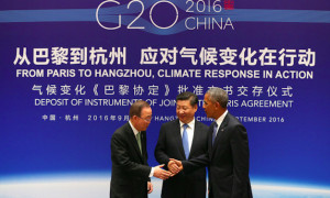 U.S. And China Join The Paris Climate Agreement